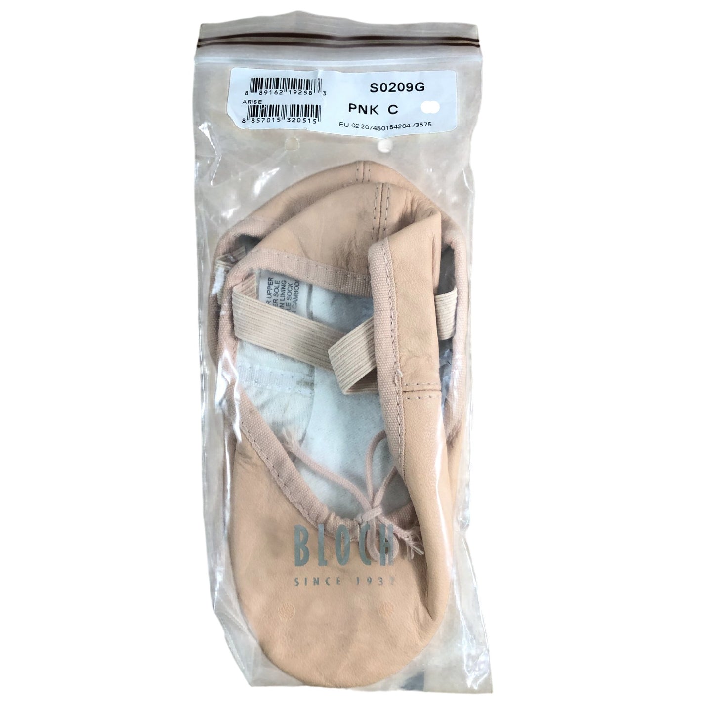 Bloch Pink Ballet Shoes Size 9.5 Children's Dance Footwear