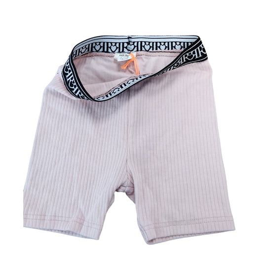 River Island Baby Ribbed Shorts Size 12-18 Months Pink Stretch Comfort Fit
