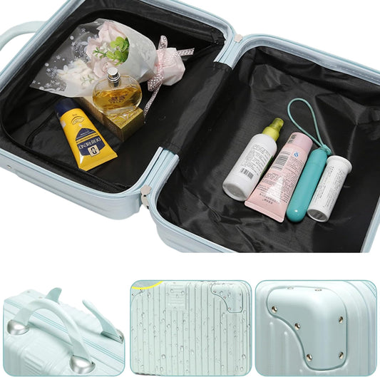 Stylish Make Up Bag Cosmetic Case Orange Waterproof Travel Organiser Case