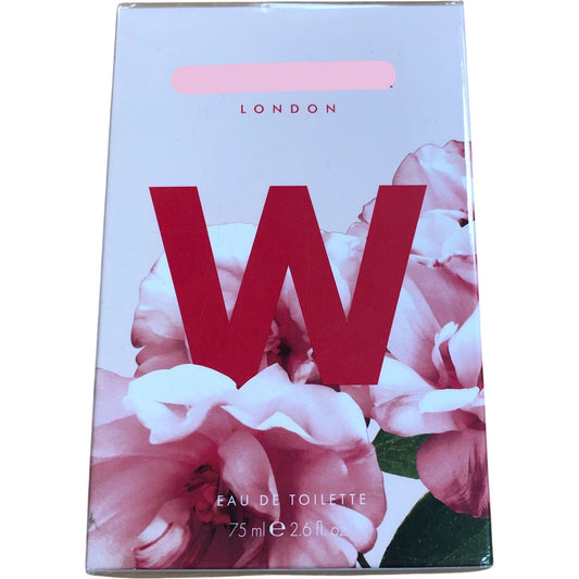 'W' Eau De Toilette 75ml Women's Floral Fragrance Grapefruit Peony Vanilla