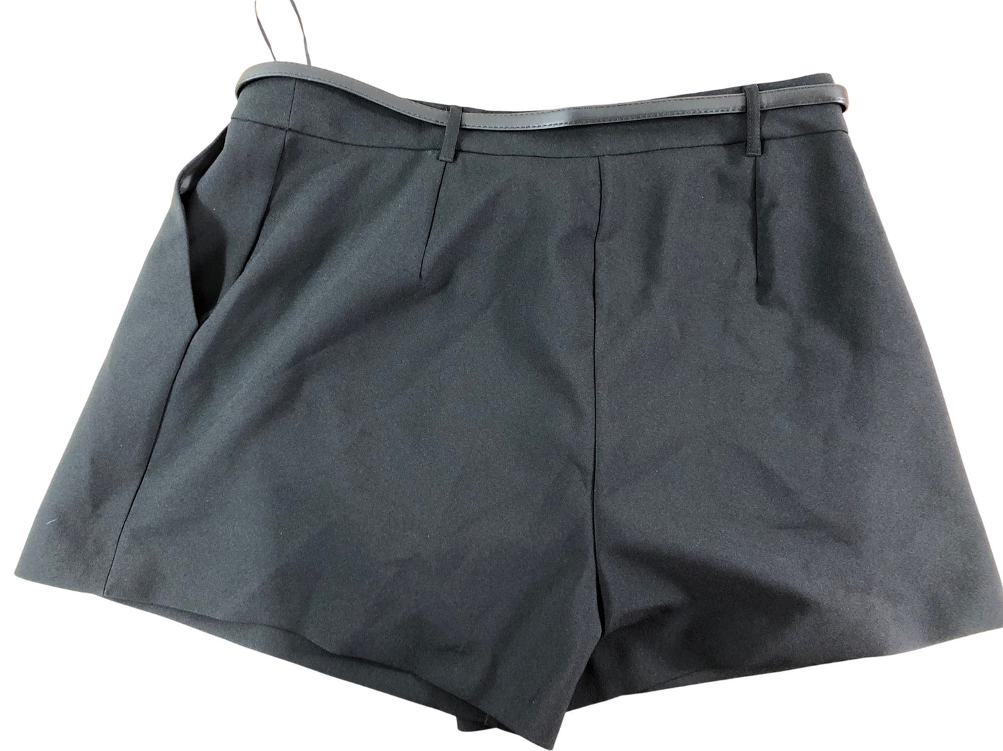 River Island Studio Black Shorts UK18 Women's Stylish High Waisted Fashion