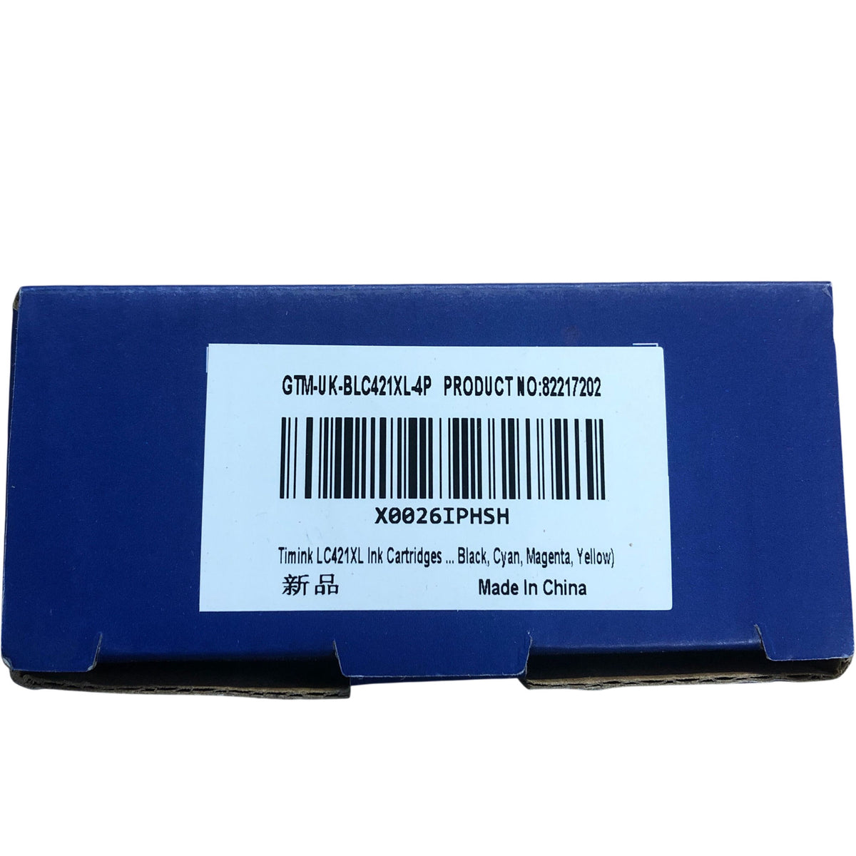 Timink LC421XL Ink Cartridges Black Cyan Magenta Yellow 4 Pack Premium Quality