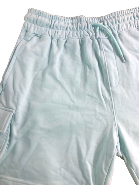 AVANTGARDE Cargo Shorts XXL Men's Light Blue Comfortable Summer Style