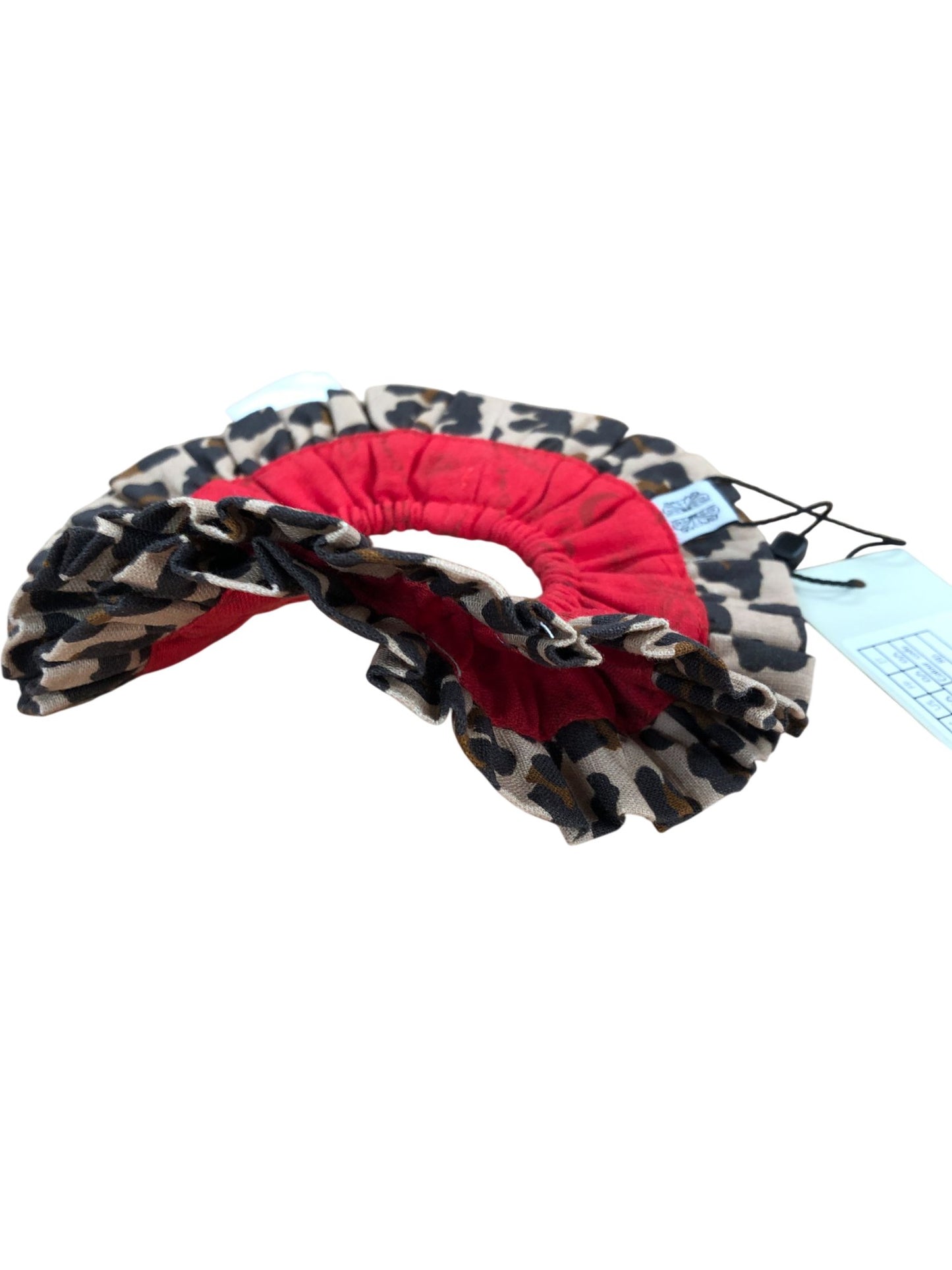 Red Swallow Scrunchie Hair Accessory Animal Print Women's Cotton Blend