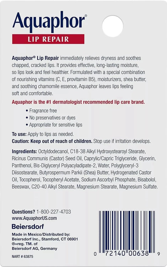 AQUAPHOR Lip Repair Immediate Relief for Severely Dry Lips 10ml