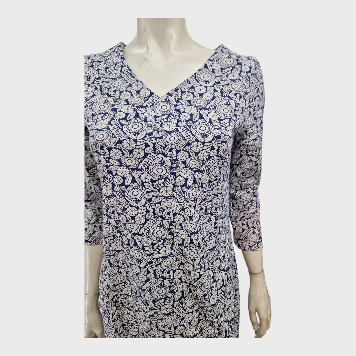 Branded Floral Tunic