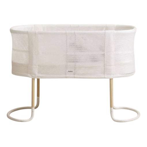 BabyBjörn Baby Crib Airy Crib Where Baby Sleeps Safely 0-2 Years White