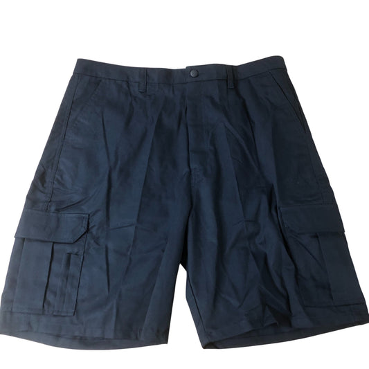 Workwear Navy Cargo Shorts 36" Waist