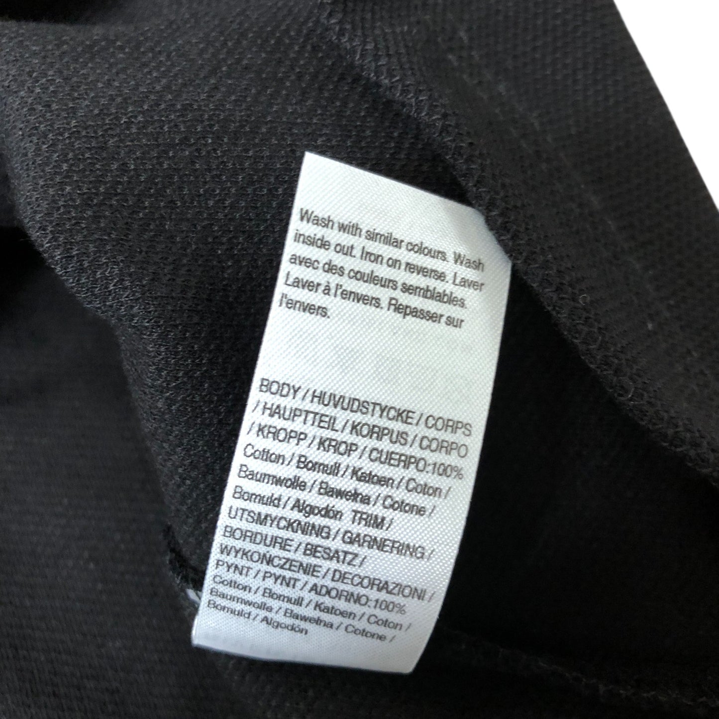 River Island Black Zip Polo Shirt Size 3XL Men's Short Sleeve Casual Wear