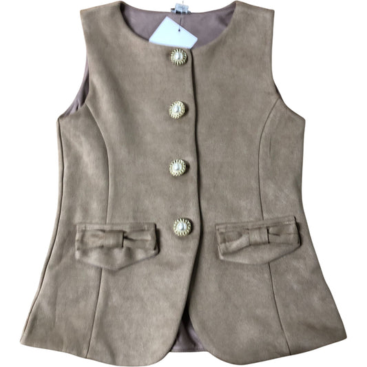 River Island Girl's Sleeveless Button Vest 11 Years