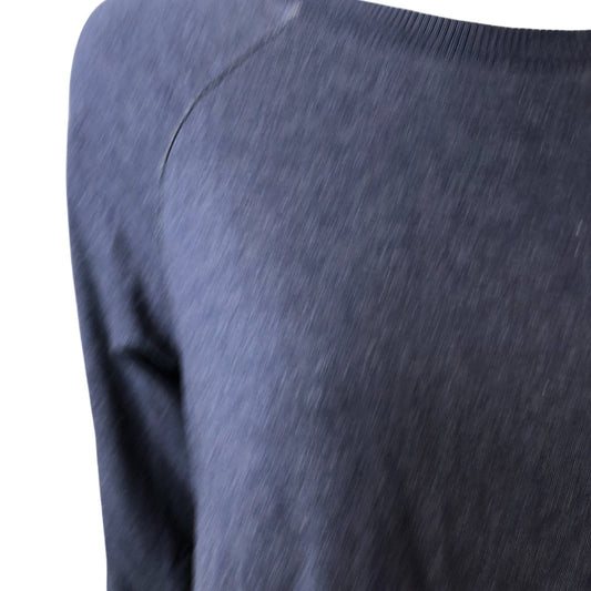 Seraphine Maternity Sweater M Women's Navy Blue Long Sleeve Casual Top