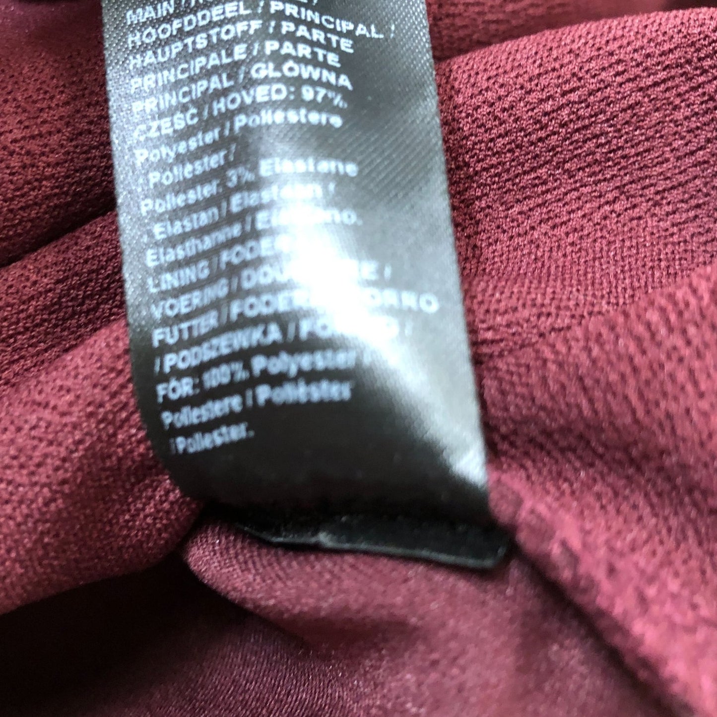 River Island Sleeveless Top Women's Maroon Button Front Casual Vest 12