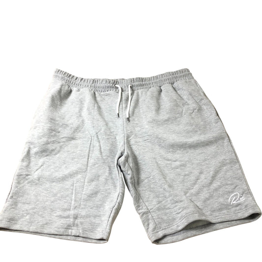 River Island Men's Grey Sports Shorts Comfort Casual Cotton Blend 3XL