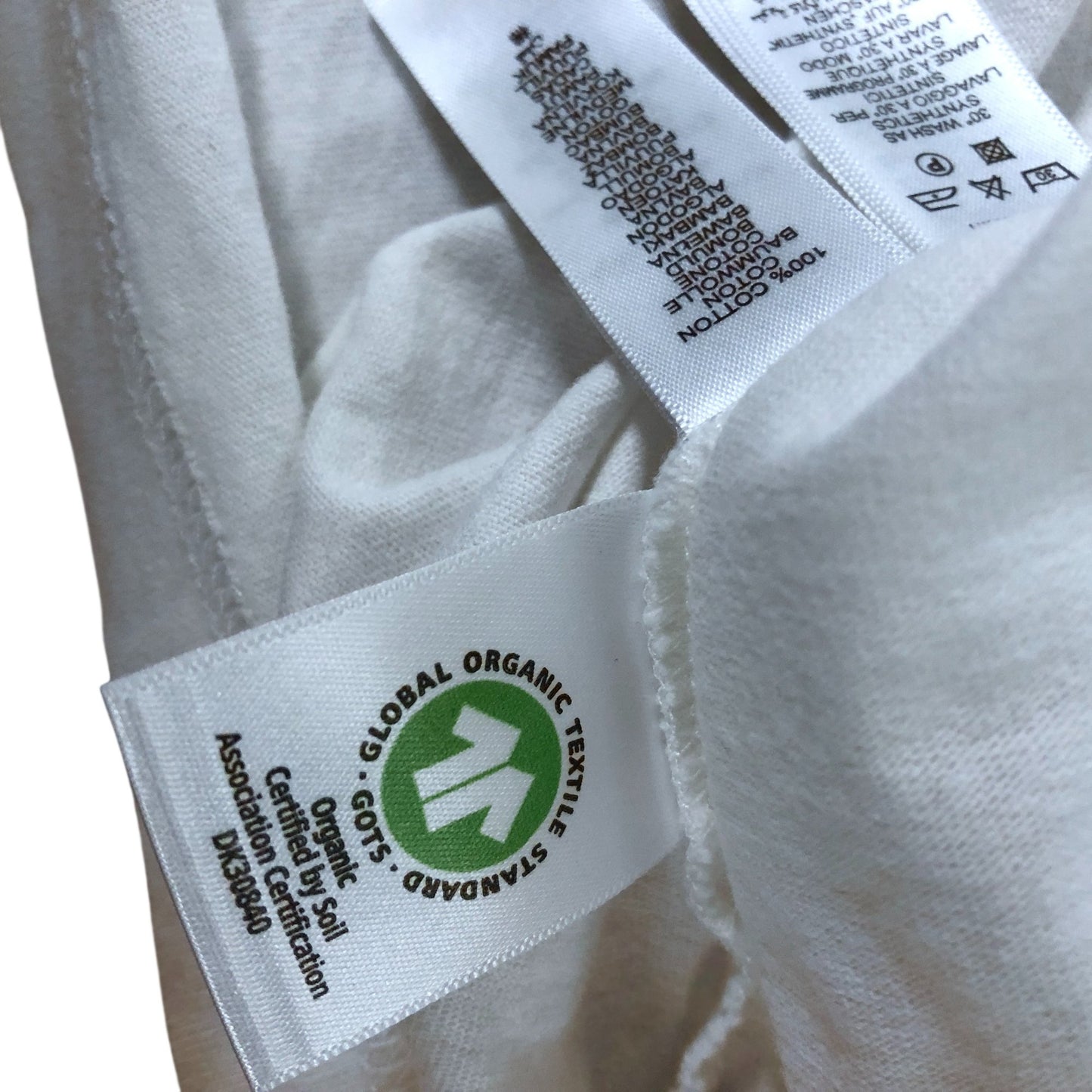 Paul Smith Phoenix Mountain T Shirt Men's Large Organic Cotton Cream Colour