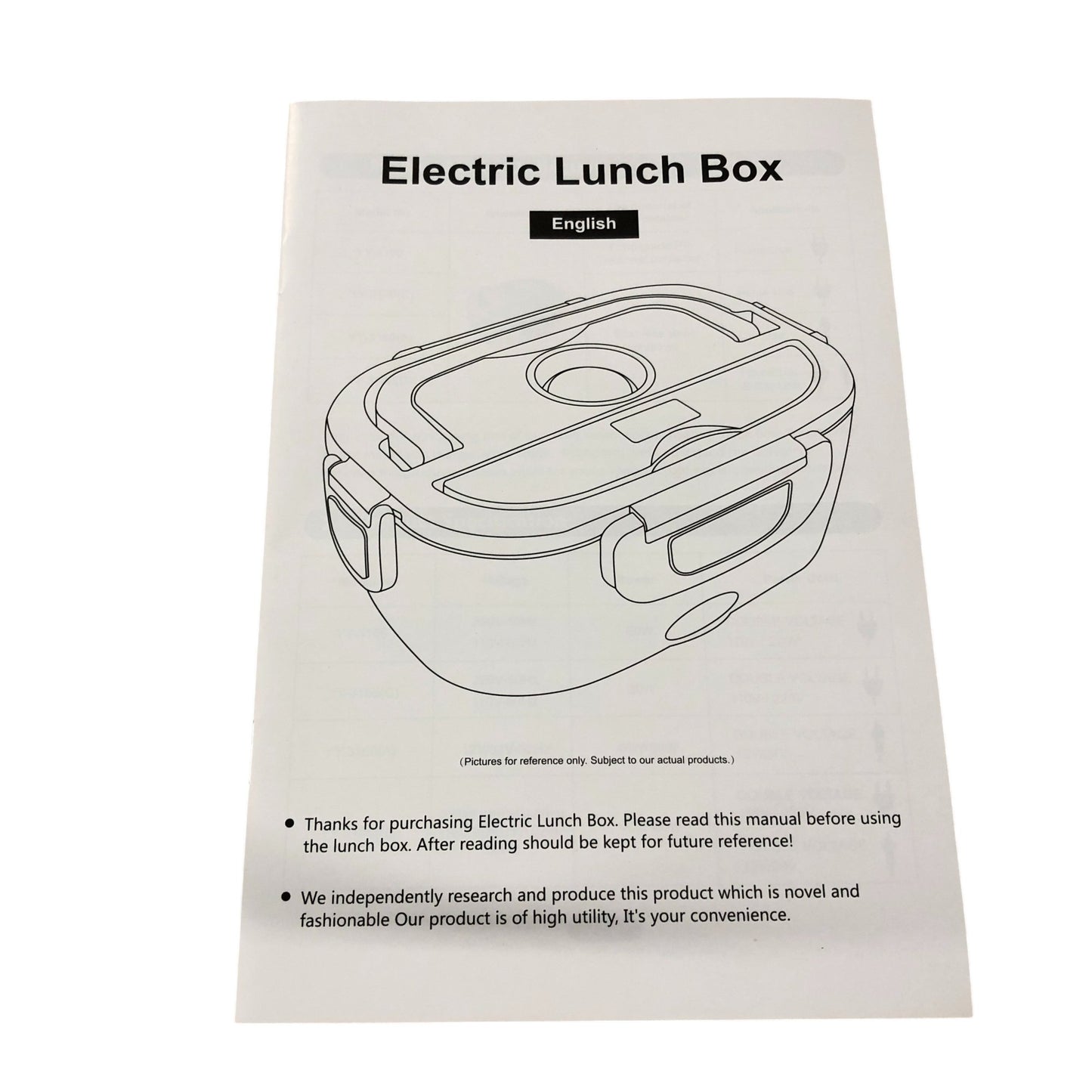 Homeasy Electric Lunch Box Thermal Food Container 1.5L Grey Portable Electric