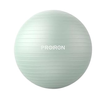 Proiron 75cm Yoga Ball Gym Fitness Pilates Exercise Equipment Green