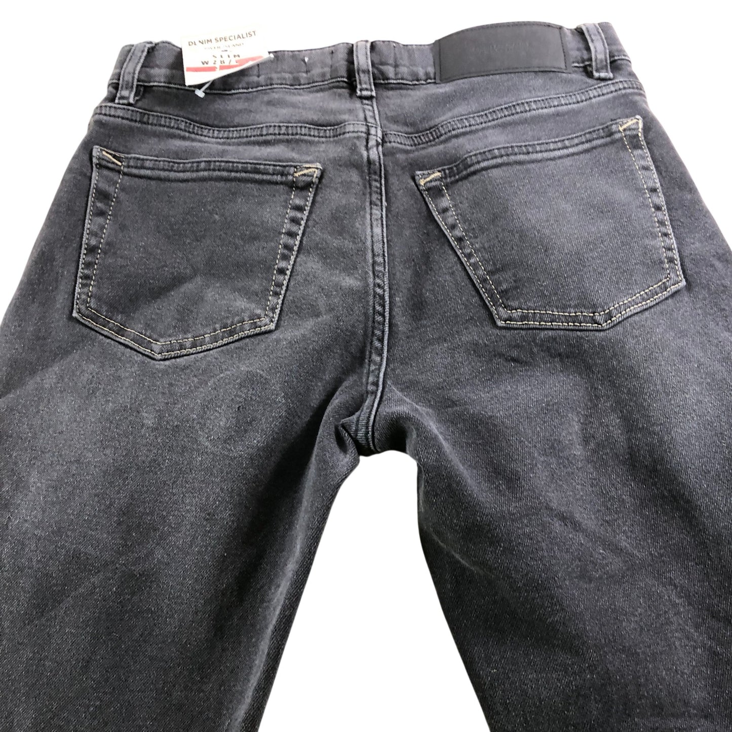 River Island Slim Jeans W28 L32 Men's Black