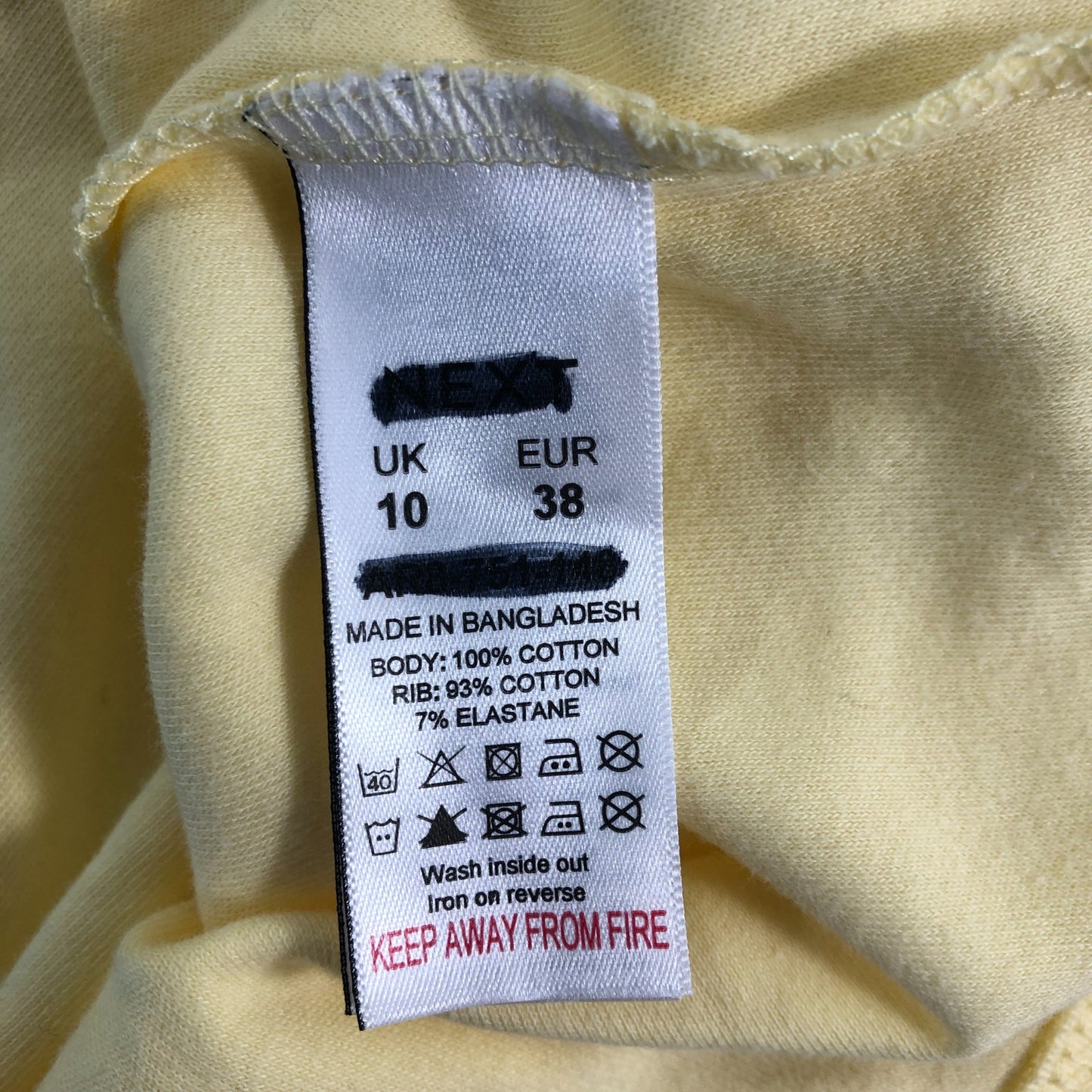 Apoh London Sunflowers T-Shirt UK10 Women's Cotton Relaxed Fit Yellow Top