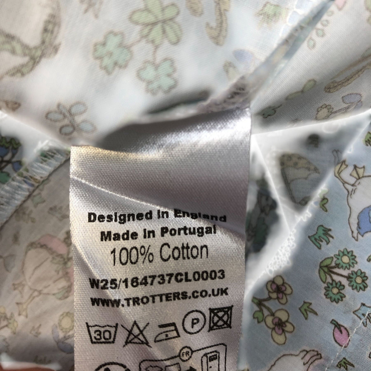 Trotters 100 Cotton Unisex Kids Pyjama Set Size 4/5 Years Floral Print Design
