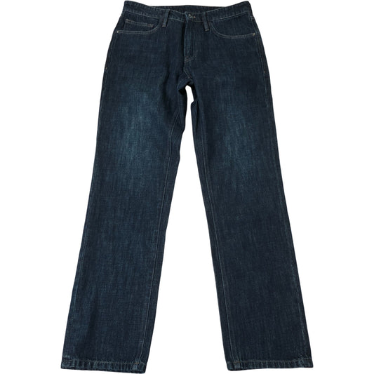 Massimo Dutti Tapered Fit Jeans EUR38 Men's Dark Wash Cotton Denim
