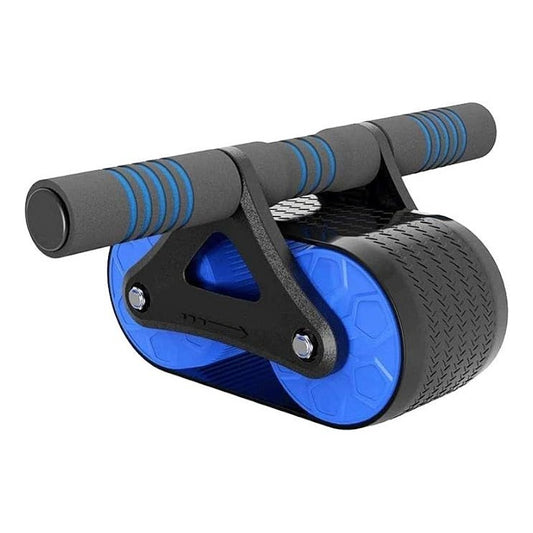 Automatic Rebound Abdominal Strength Training Wheel Blue Fitness Equipment
