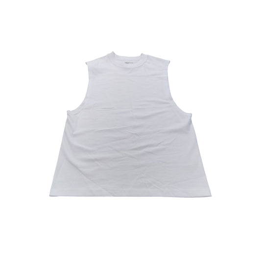 River Island Womens White Sleeveless Top Size XS Soft Cotton Activewear