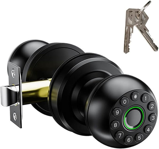 Xenocam Fingerprint Door Knob, Electric Door Lock, Smart Door Lock