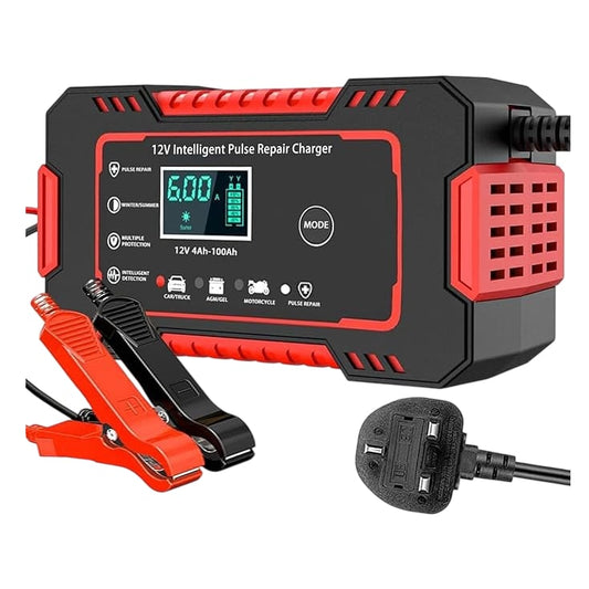 NEXPEAK NC101 12V Smart Battery Charger Maintainer 6A Car Vehicle Electronics