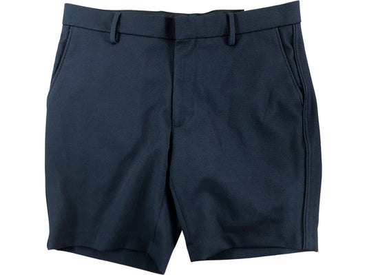River Island Men's Slim Fit W34 Navy Blue Shorts Smart Casual