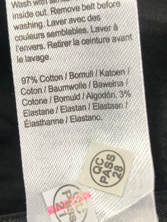 Men's Grey Casual Shorts With Belt Size Regular Comfortable Lightweight