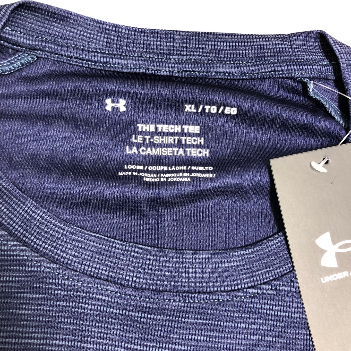 Under Armour Tech Tee XL Men's Blue Short Sleeve Active T-Shirt New