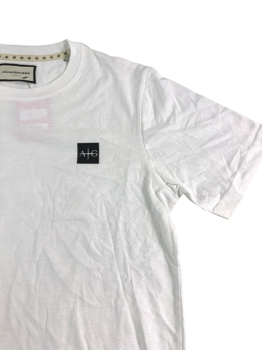 AVANTGARDE Sawton T-Shirt L Men's White Short Sleeve Cotton Blend Stylish Top
