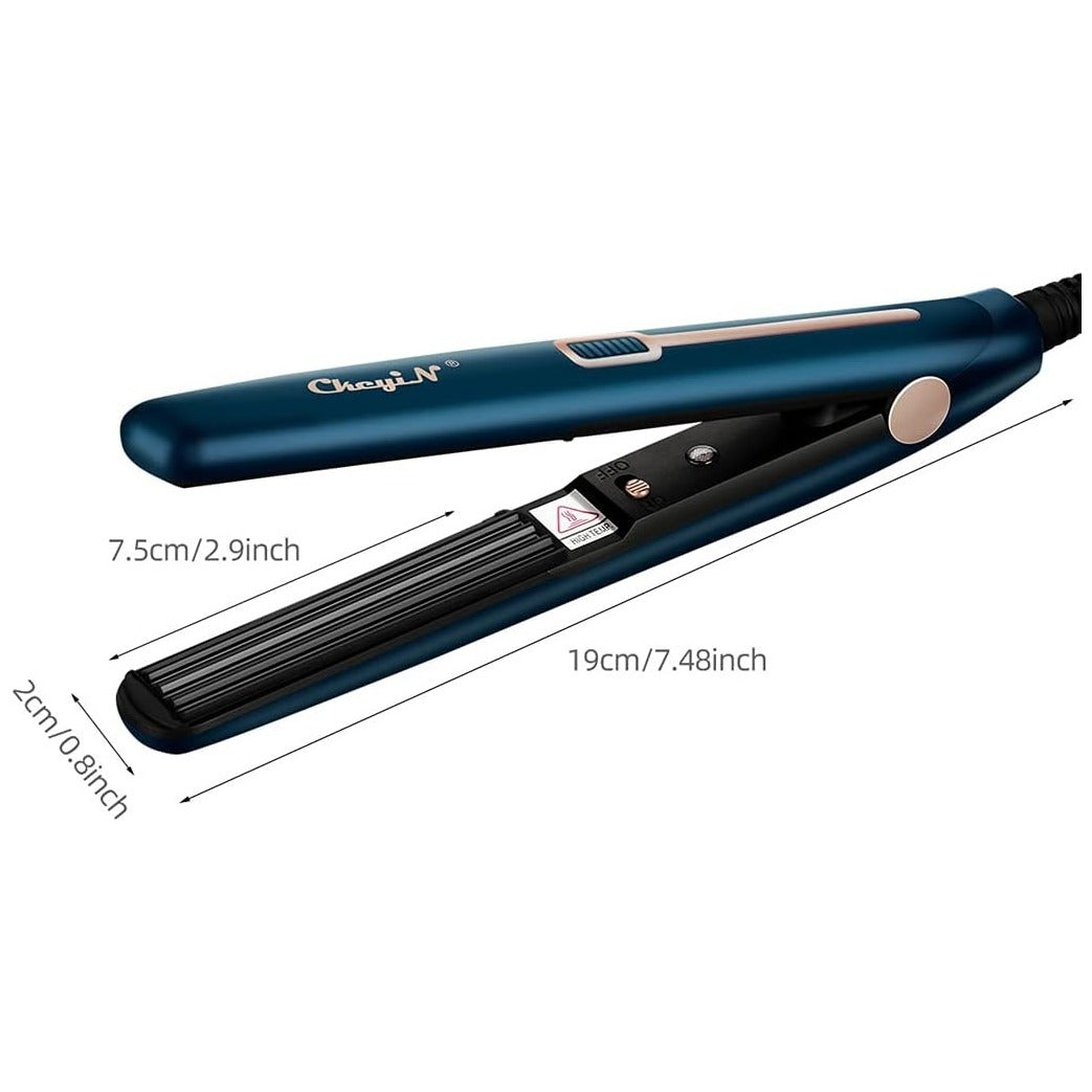 CkeyiN Mini Hair Curler Professional Hair Styling Tool Crimper