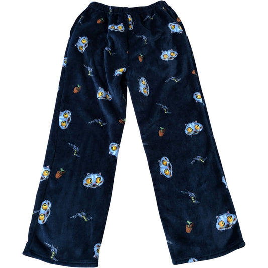 KPOP Demon Hunters Derpy Lounge Trousers S Soft Plush Pyjama Bottoms
