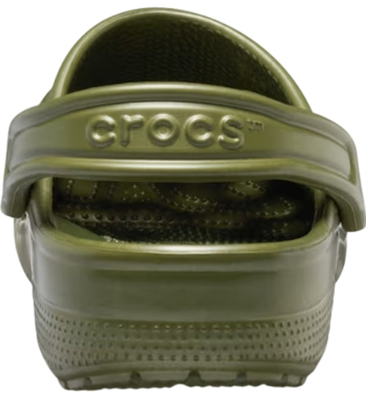 CROCS Classic Clogs Size 9M/10W Green Unisex Lightweight Comfortable Sandals