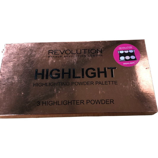 Revolution Highlight Palette 3 Highlighter Powders Makeup Revolution London