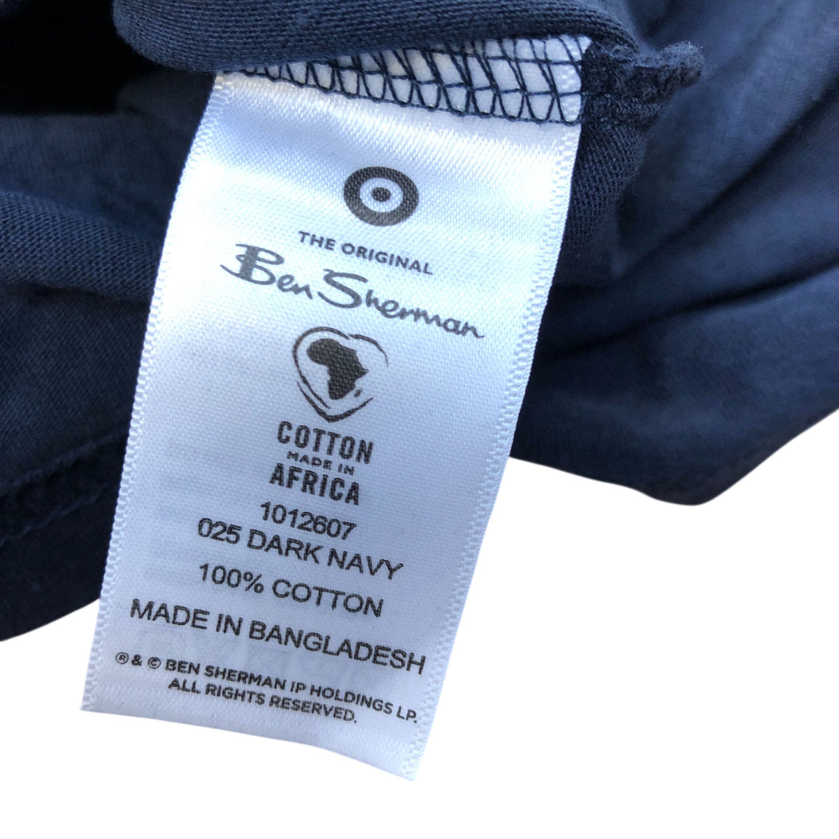 Ben Sherman T-Shirt Dark Navy Size M