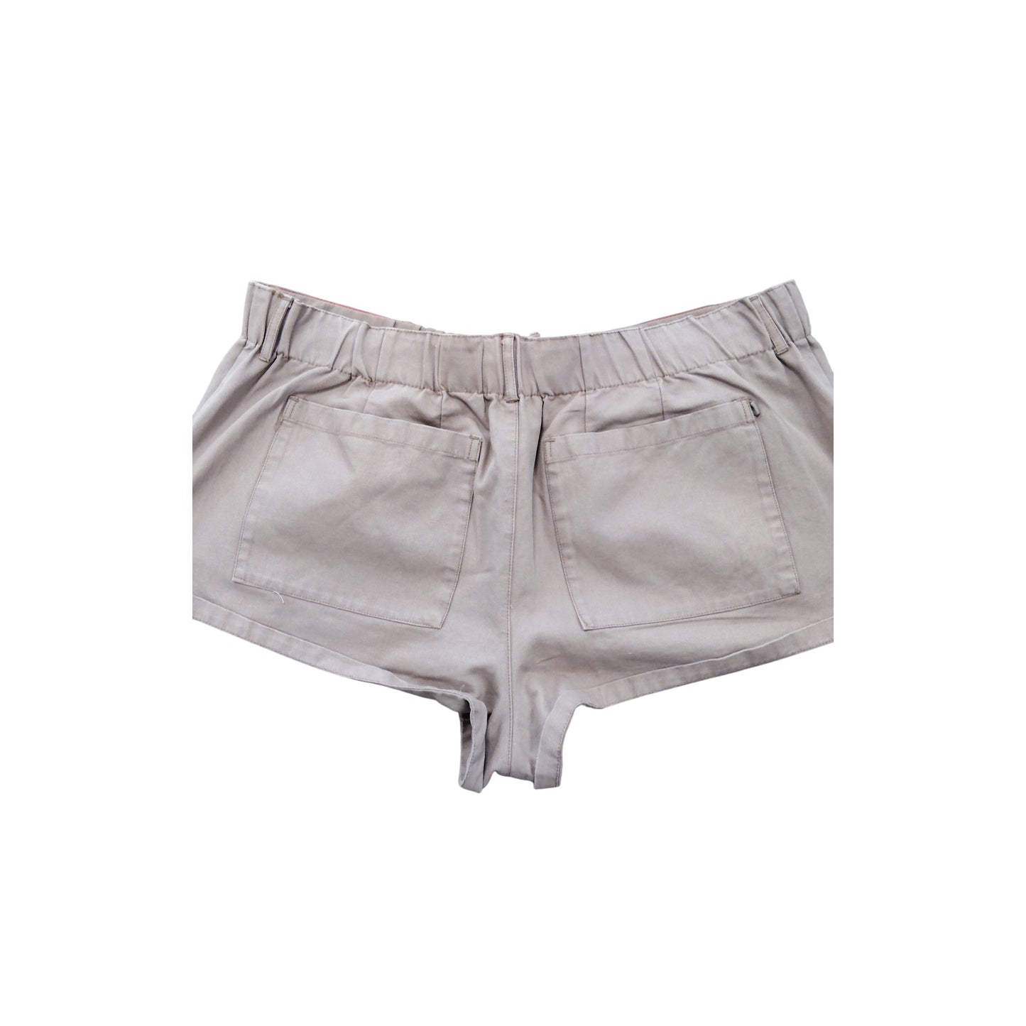 River Island Cargo Shorts UK18 Tan With Pockets Casual Summer Wear