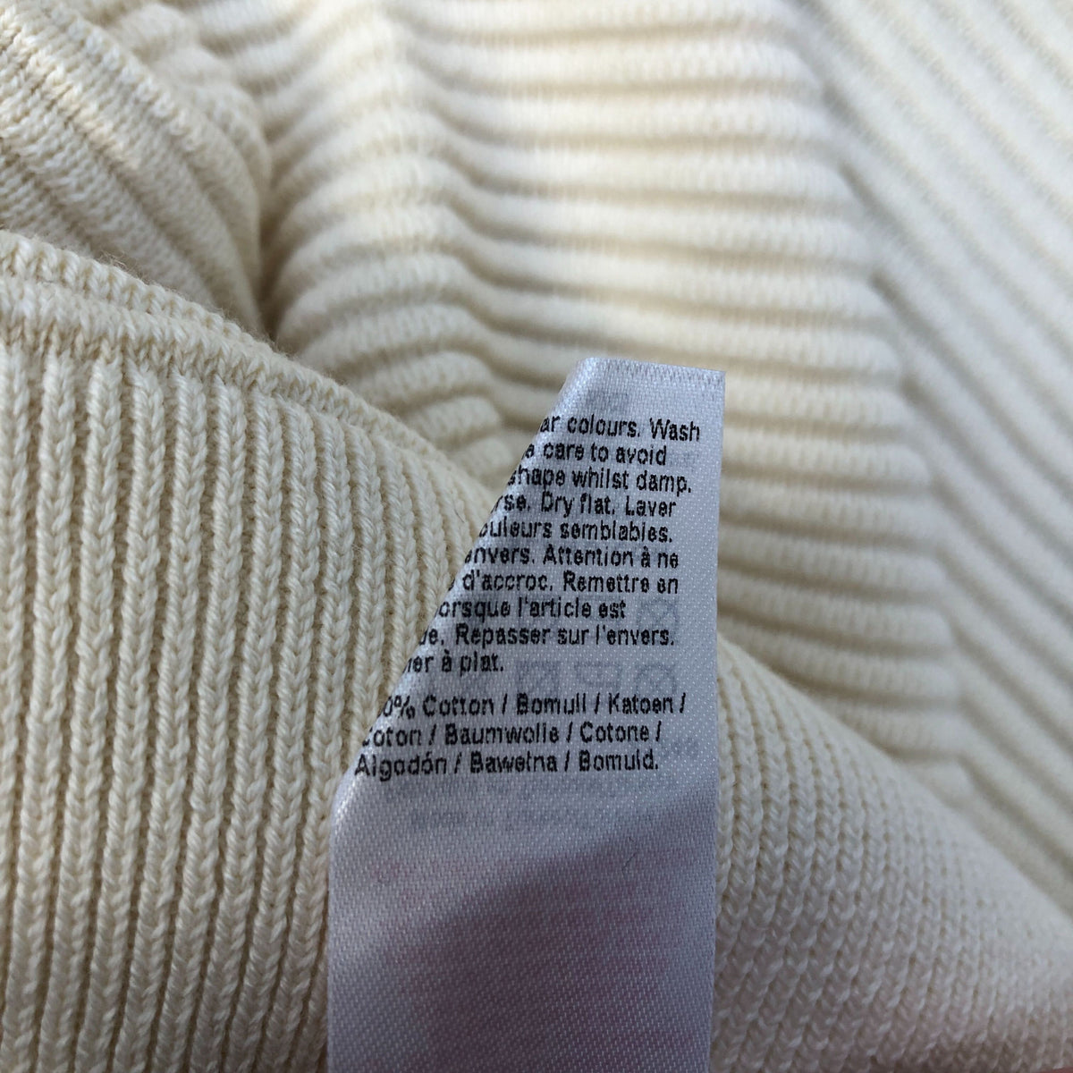 River Island Penrose Members Privés Sweater Cream Men's Legacy Medium