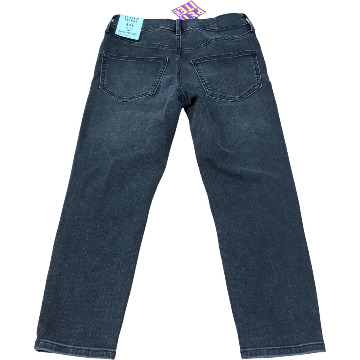 River Island Petite Skinny Jeans UK6 Women's Black Denim Classic Fit