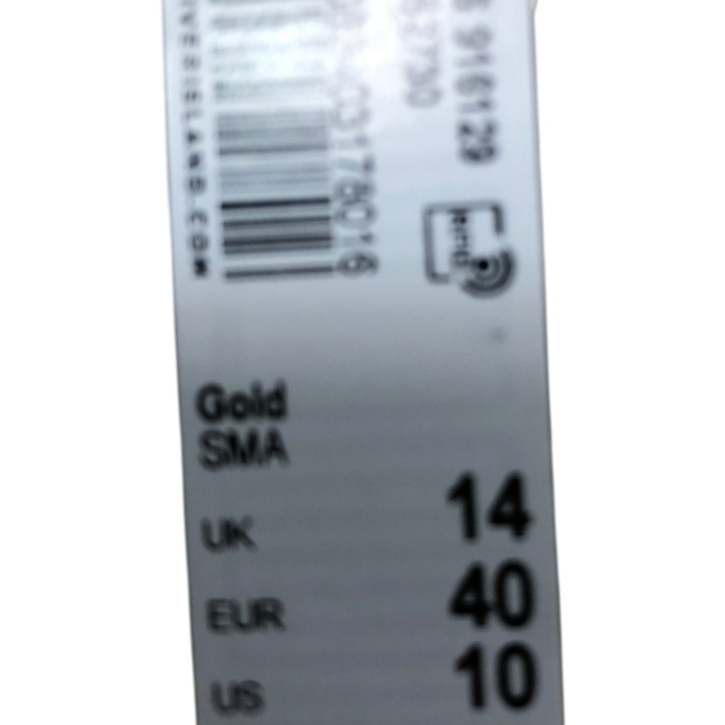 River Island Gold Wide Leg Trousers UK14 Women's Shimmer Flared Bottom Fashion