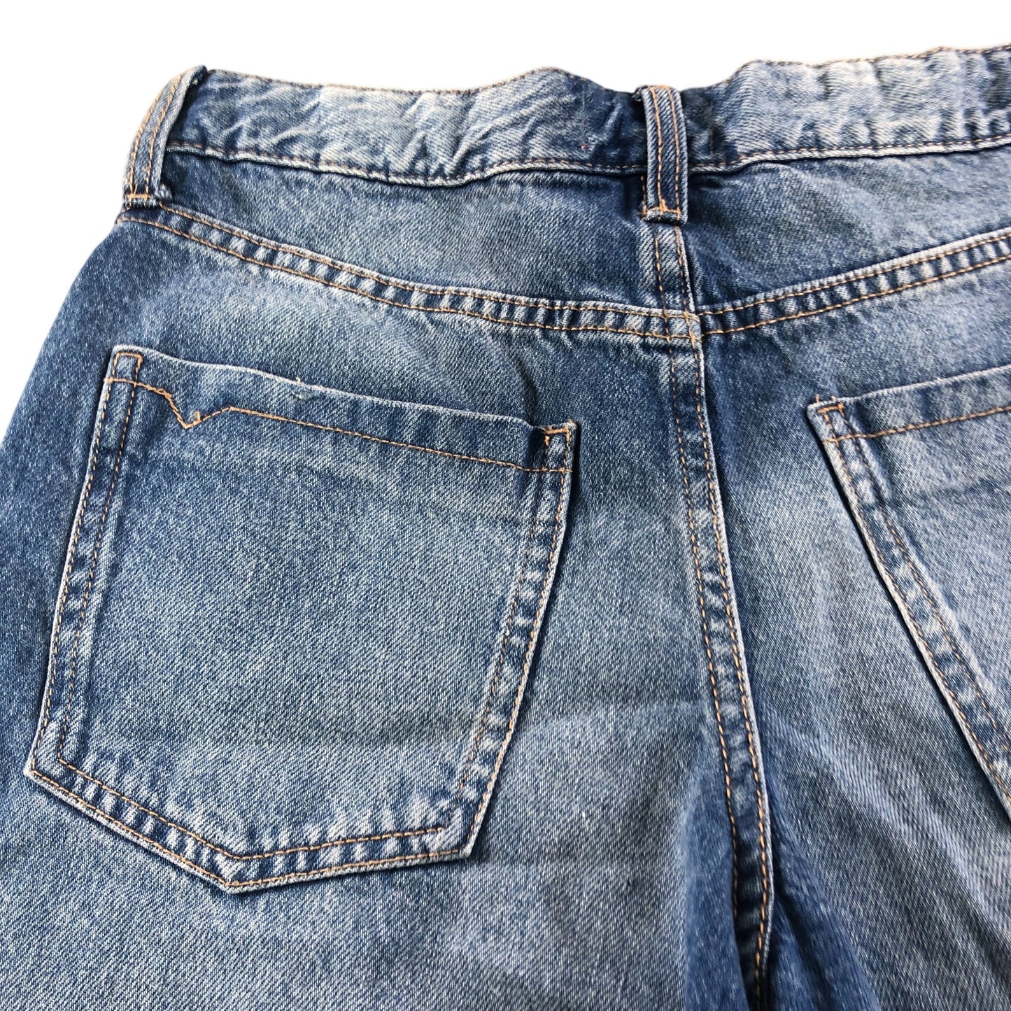 River Island Denim Shorts UK6 Women's Blue