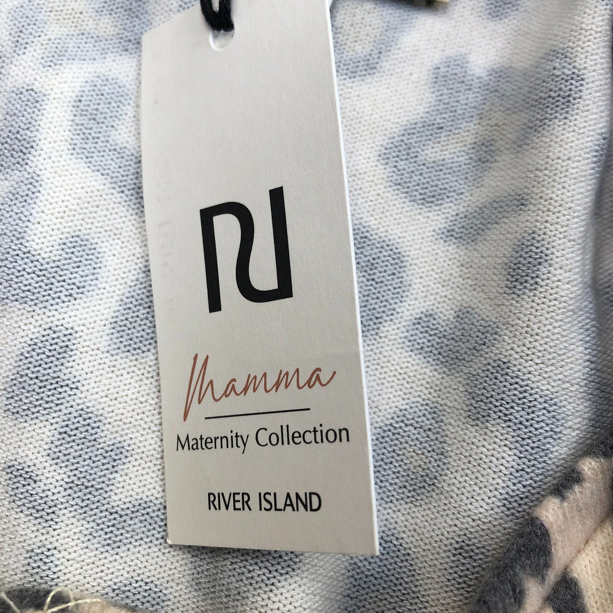 River Island Mamma Maternity Collection Leopard Print Lounge Top