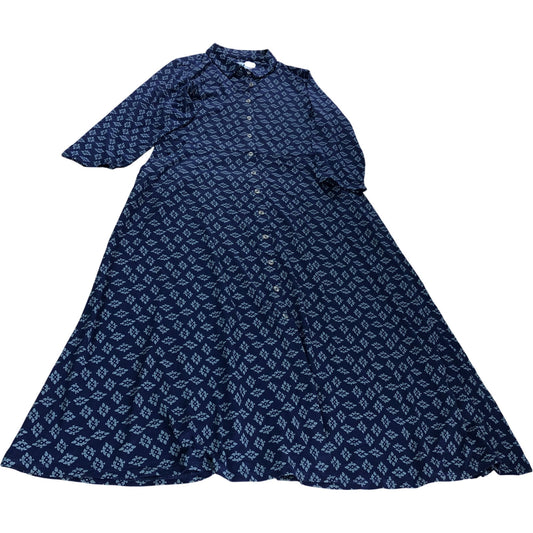 Rua Jersey Shirt Dress UK12 Women's Navy