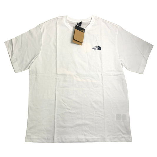 The North Face Mont Blanc Graphic T-Shirt L Men's White Outdoor Style
