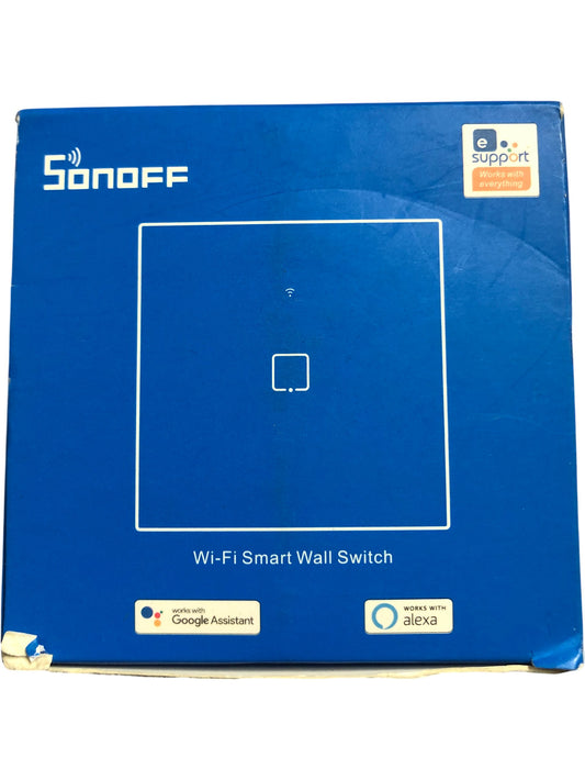 SONOFF Wi-Fi Smart Wall Switch Remote Control Works With Alexa Google Assistant