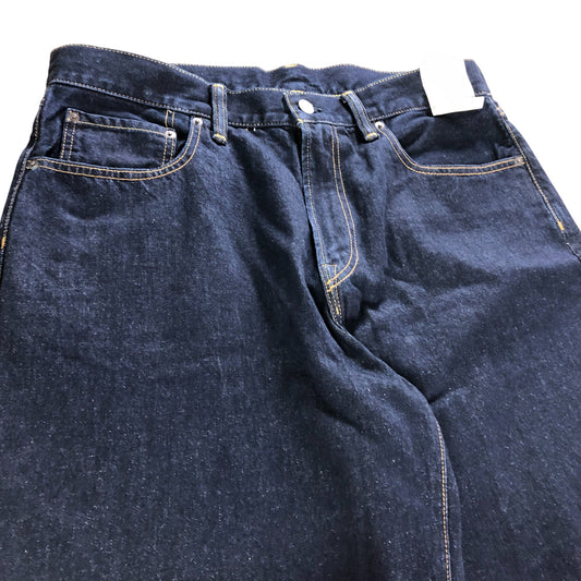 Branded Dark Wash Blue Extra Baggy Jeans - Size 34 x 32