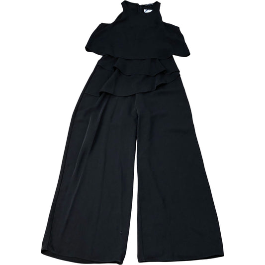 River Island Black Layered Wide Leg Jumpsuit