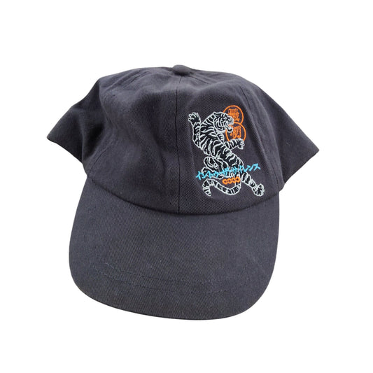 River Island Kids Black Baseball Cap With Tiger Embroidery Age 5 To 8 Years