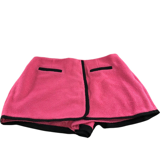River Island UK22 Women's Pink Skort With Black Trim